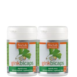   Ginkbicaps - Ginkgo biloba a mentális frissességért és a keringésért dupla csomag (2x50 db)