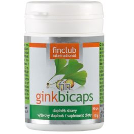   fin Ginkbicaps – Ginkgo biloba a mentális frissességért és a keringésért (50 db)