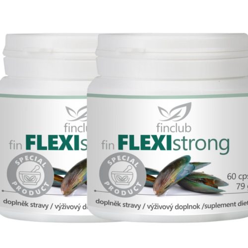 fin Flexistrong – Ízületi Start Kúra: 2 db 100% Zöldkagyló kivonat (2x60 db)