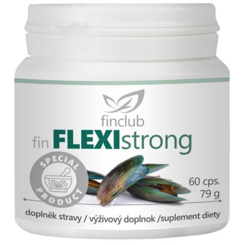 fin Flexistrong – 100% Új-zélandi zöldkagyló kivonat az ízületekért (60 db)