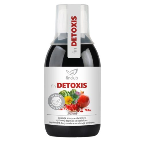 fin Sixoted szirup (250 ml) - 9 gyógynövényes méregtelenítő komplex, magnéziummal, B5-vitaminnal 