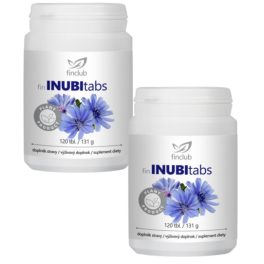   Inubitabs 2 db-os csomag (2x120 db) - prebiotikum inulinból a bélflóra és az egészséges emésztés támogatására