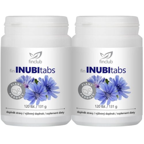 Fin Inubitabs DUO csomag (2x120 db) - természetes prebiotikum a bélflóra egyensúlyáért