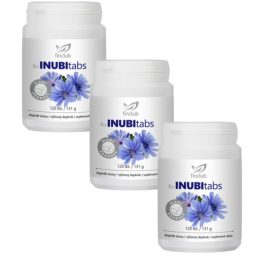  Inubitabs 3 db-os csomag (3x120 db) - prebiotikum inulinból a bélflóra és az egészséges emésztés támogatására