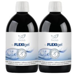   fin Flexigel – Intenzív Ízületvédő Kúra: 2 db Folyékony Hidrolizált Kollagén (2x500 ml)