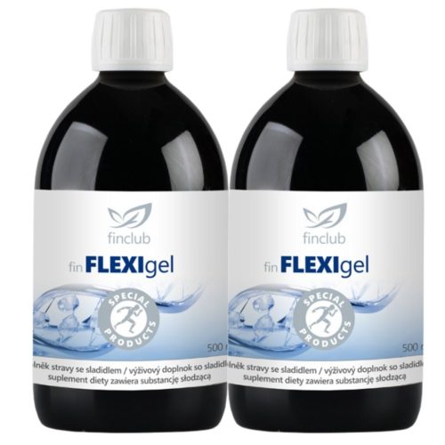 fin Flexigel – Intenzív Ízületvédő Kúra: 2 db Folyékony Hidrolizált Kollagén (2x500 ml)
