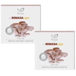   Remasacaps laskagomba-kivonat kapszulában 2 db-os csomag (2x72 db) -  immunerősítésre, a bél egészségének támogatására