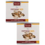 Remasacaps laskagomba-kivonat kapszulában Duo csomag (2x72 db) -  immunerősítésre, a bél egészségének támogatására