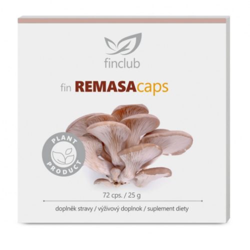 Remasacaps késői laskagomba-kivonat kapszulában (72 db) -  immunerősítésre, a bél egészségének támogatására