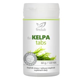   Fin Kelpatabs tabletta (120 db) - természetes jódpótlás tengeri moszatból 