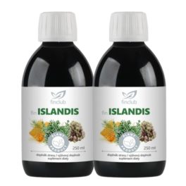   Islandis gyógynövénykivonat szirup 2 db-os csomag (2x250 ml) - izlandi zuzmót is tartalmazó szirup a légutak és a torok egészségének megőrzésére