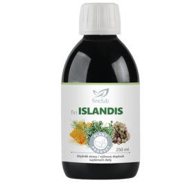   Fin Islandis gyógynövénykivonat szirup (250 ml) - izlandi zuzmót is tartalmazó szirup a légutak és a torok egészségének megőrzésére