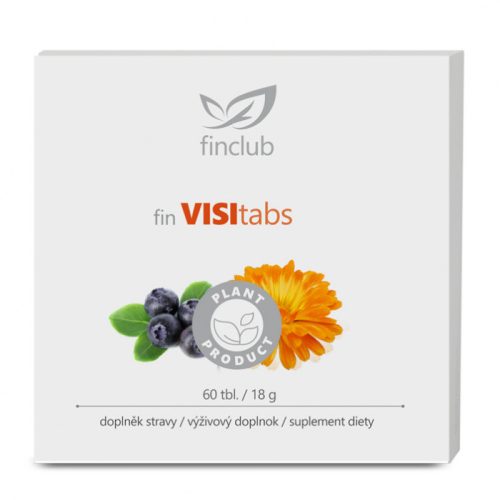 Visitabs - Luteint, Zeaxantint, Körömvirágot és Fekete áfonyát tartalmazó tabletták a szemek egészségéért (60 db)