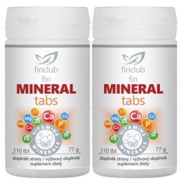   Fin Mineraltabs Duo csomag (2x110 db) - Komplex ásványianyag pótlás kapszulában