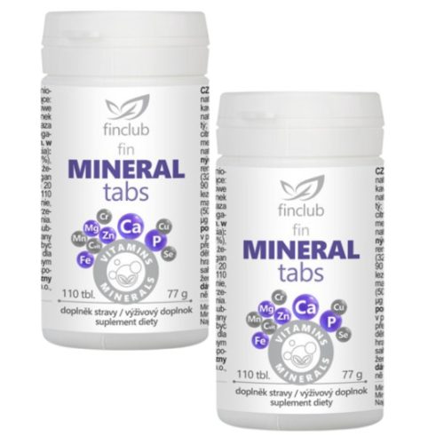 Mineraltabs - Komplex ásványianyag pótlás kapszulában 2 db-os csomag (2x110 db)