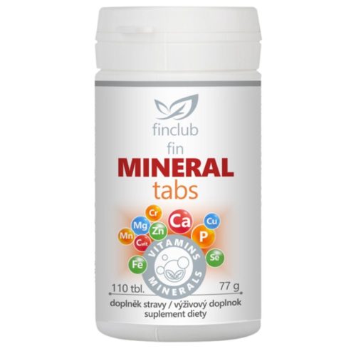Fin Mineraltabs (110 db) - Komplex ásványianyag pótlás kapszulában