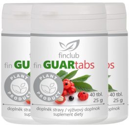   fin Guartabs Tripla csomag (3x40 db) –  Energia, fókusz és vitalitás