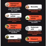 4Endurance Pro Pro Flex Prémium ízületvédő por Tropical ízben (400 g) – kollagénnel, MSM‑mel, glükózaminnal és kondroitinnal az ízületek védelméért és mobilitásáért