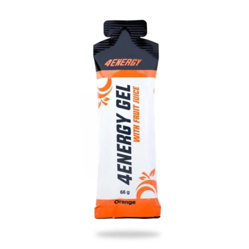 4Energy Energiazselé narancs ízben (50 ml) - gyors energia és elektrolitpótlás állóképességi sportolóknak