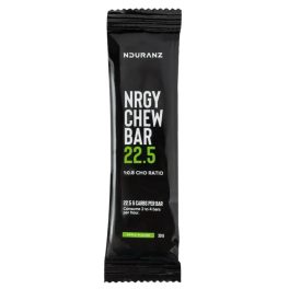   Nduranz Nrgy Chew Bar 22.5 (30 g) – Vegán energia gumicukor alma ízben a gyors és gyomorbarát frissítésért