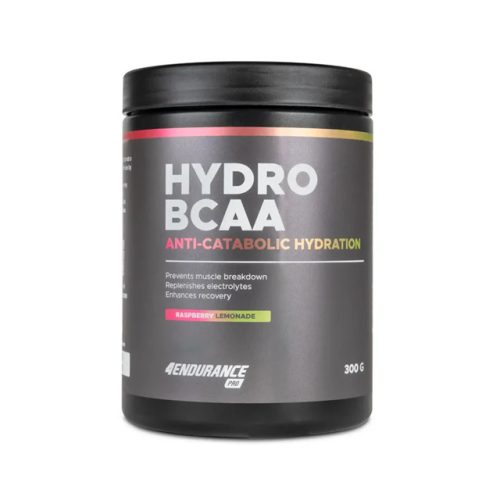 4Endurance Pro Hydro BCAA por málna-limonádé ízben, 300 g - elektrolit izomvédelemhez és gyorsabb regenerációhoz