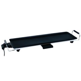   Teppanyaki elektromos asztali grill (2000W) – extra hosszú, 90 × 23 cm-es professzionális tapadásmentes sütőfelülettel