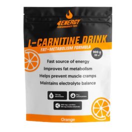   4Energy L-carnitine sportital (900 g)  – Energia, fókusz és zsírégetés egyetlen frissítőben