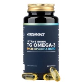   4Endurance Pro Omega3 Ultraerős lágykapszula (60 db) - prémium halolaj kapszula sportolóknak