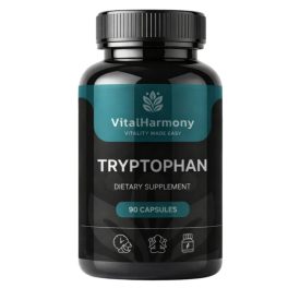   L-Triptofán Kapszula (90 db – 300 mg) – Esszenciális aminosav a természetes szerotonin- és melatonintermelésért, a pihentető alvásért és a pozitív hangulatért
