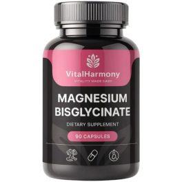   Magnézium-Biszglicinát kapszula (90 db) – Prémium, gyomorbarát magnézium extra magas felszívódással
