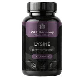   L-Lizin Kapszula (90 db – 600 mg) – Esszenciális aminosav-kiegészítő az immunrendszer és a bőr védelmére
