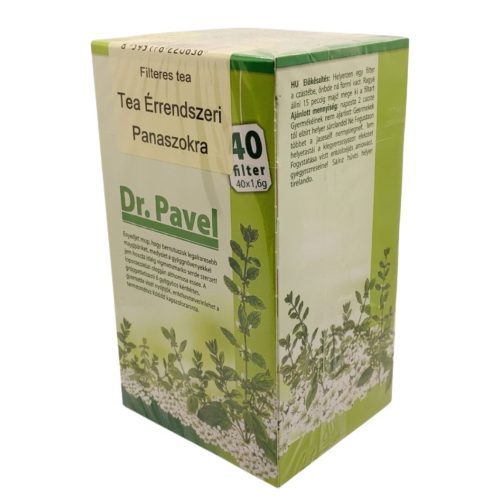 Dr. Pavel Érrendszer Herbal Tea (40 filter) – Tea a keringés és az erek természetes támogatásáért