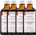 Drapal Bio Gyermekláncfű Préslé, 4 db-os csomag (4x200 ml) - a máj és epe természetes támogatására