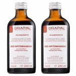 Drapal Bio Lándzsás Útifű Préslé, 2 db-os csomag (2x200 ml) - a légutak természetes támogatására