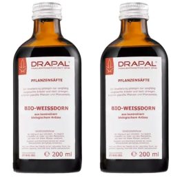   Drapal Bio Galagonya Préslé, 2 db-os csomag (2x200ml) - a szív természetes támogatására 