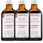 Drapal Bio Galagonya Préslé, 3 db-os csomag (3x200ml) - a szív természetes támogatására