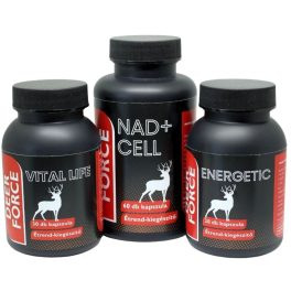  Deer Force komplett vitalitás csomag - NAD+ Cell + Vital Life + Energetic