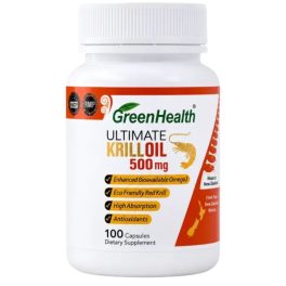   Krill olaj 500 mg x 100 kapszula - tiszta antarktiszi omega-3 és természetes antioxidáns védelem