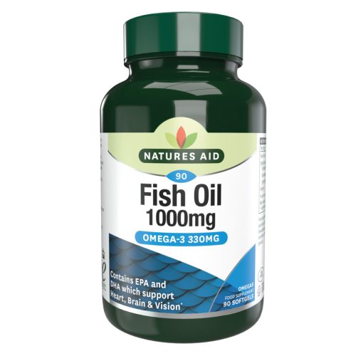 Natures Aid Halolaj 1000 mg lágykapszula 90 db