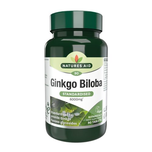 Natures Aid Ginkgo Biloba 120 mg kivonat tabletta 90 db