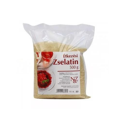 N&z étkezési zselatin (marha) 200 bloom 500 g