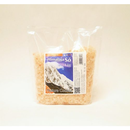 Nature Cookta Himalája só rózsaszín durva 1 kg