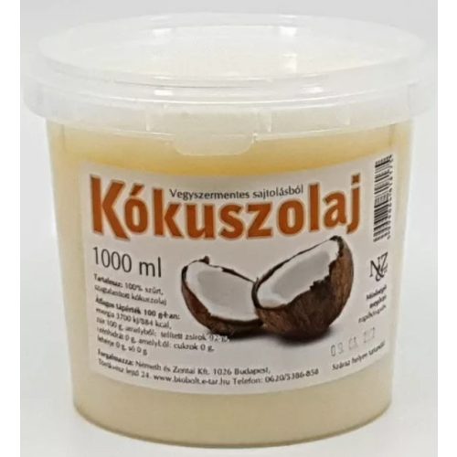 N&Z Kókuszolaj vödrös 1 l