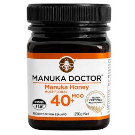   Manuka méz MGO 40+  (250 g) – 100% új-zélandi szuperélelmiszer a mindennapi vitalitásért